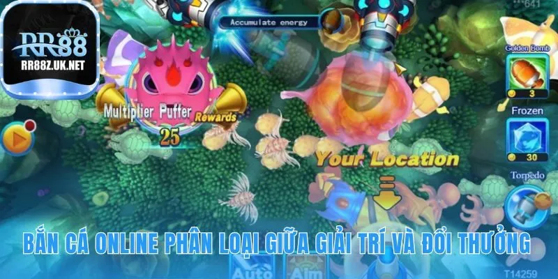 Bắn cá online phân biệt rõ game giải trí và đổi thưởng