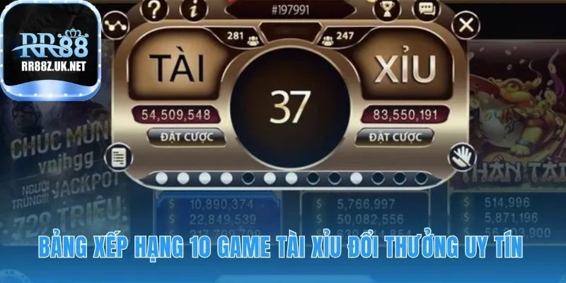 Bảng xếp hạng game tài xỉu uy tín với thế mạnh riêng