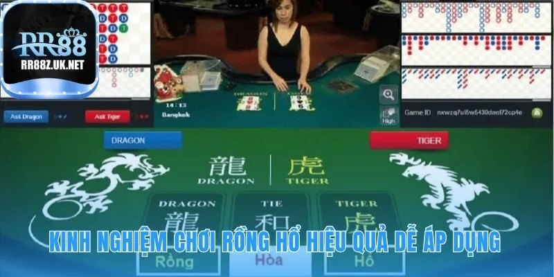 Kinh nghiệm chơi Rồng Hổ nhấn mạnh quản lý vốn và tránh cửa Hòa