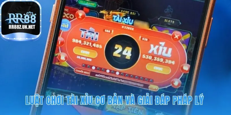 Luật chơi tài xỉu cơ bản dựa trên tổng điểm 3 xúc xắc